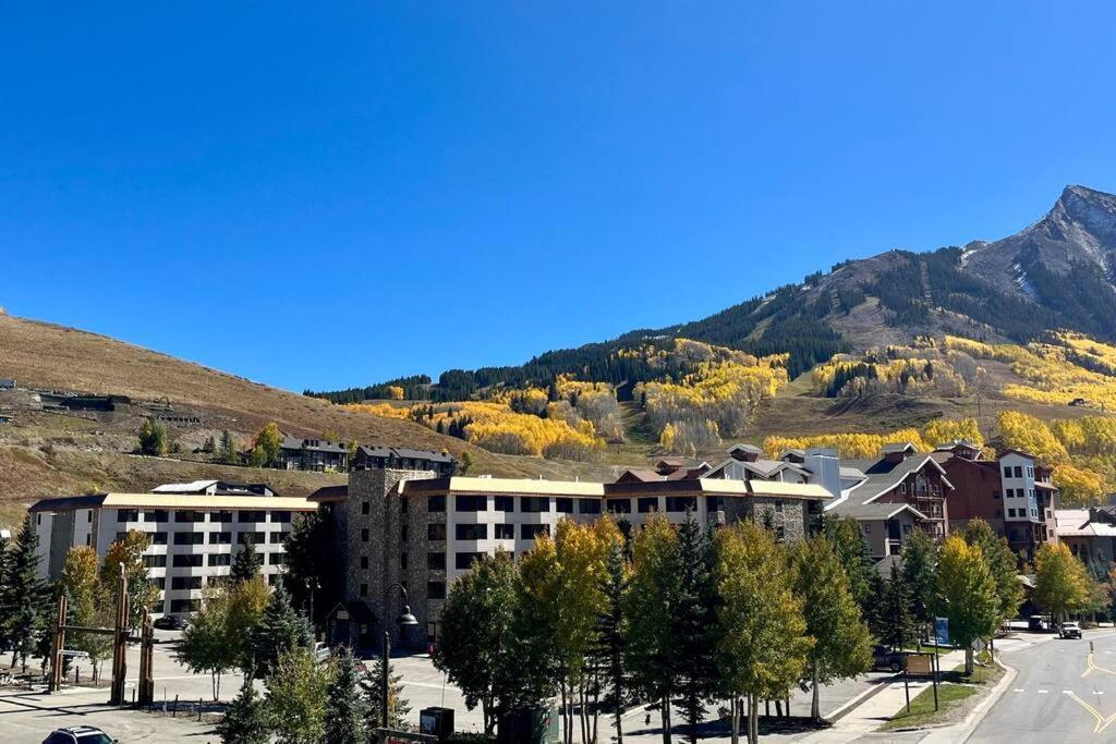 Mt Cb Mountain Side With King Bed, Hot Tub, Pool & Kitchen! Crested Butte Bagian luar foto